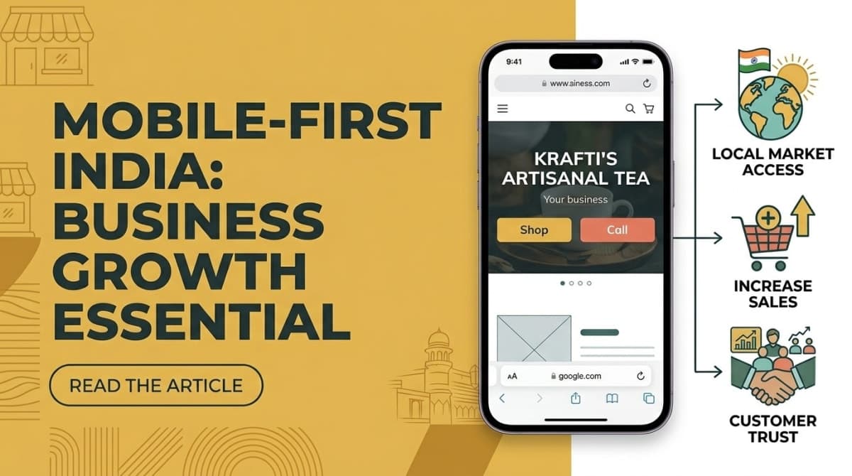 Mobile-First Websites in India: Why It Matters for Your Business