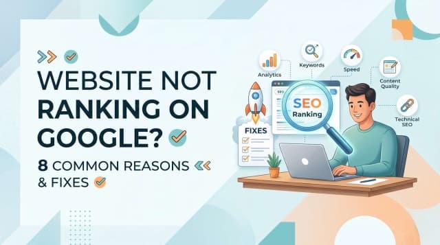 Website Not Ranking on Google: 8 Common Reasons and Fixes